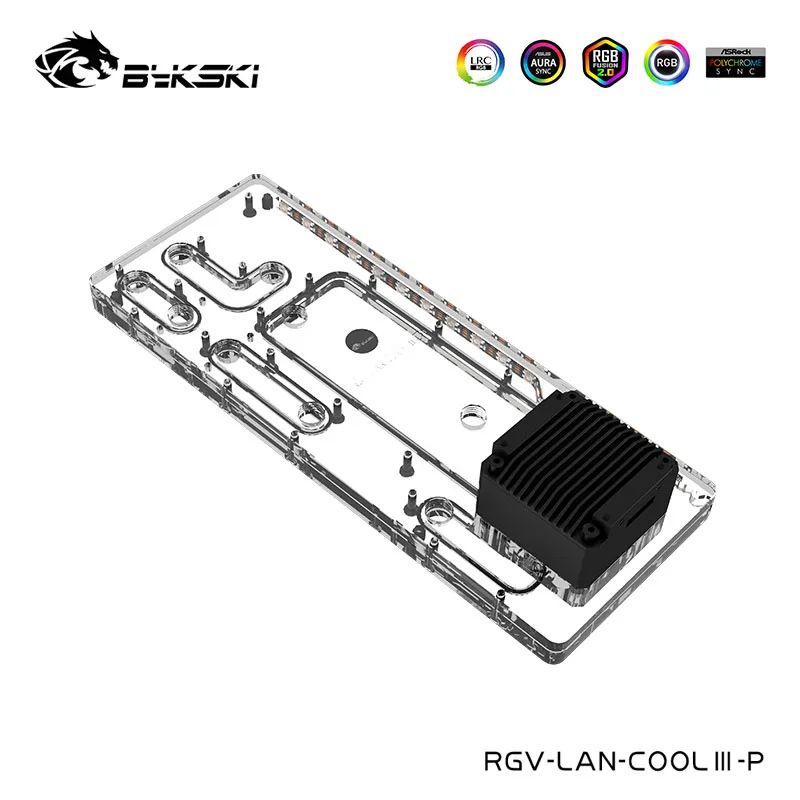 

Bykski Distro Plate For LIANLI Ghost Axe Second Generation Case,RGB Acrylic Reservoir,Water Tank Support Sync MB,RGV-LAN-COOLⅢ-P