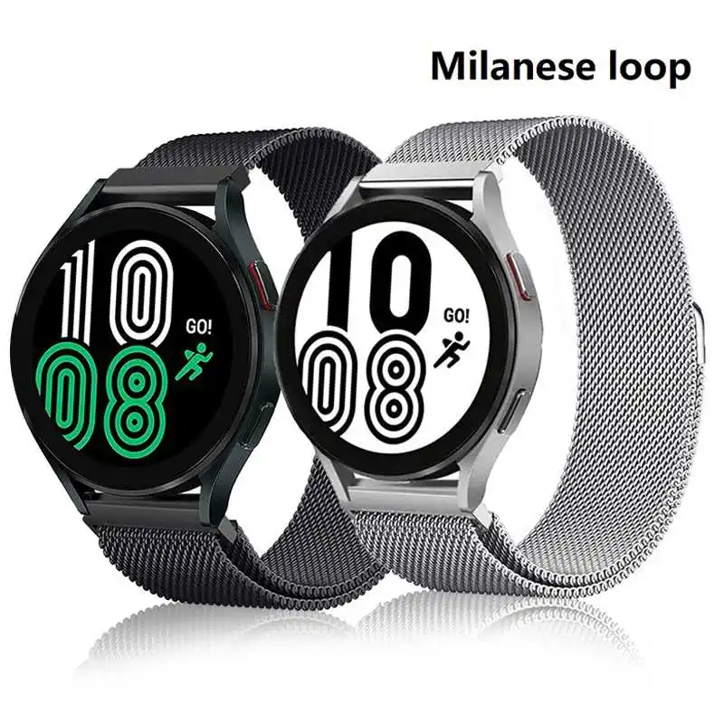 

Heouyiuo Fashion Ring Strap For Samsung Galaxy Watch 3 Watch3 Active 2 Active2 Band Smart Watch Wristband Bracelet WatchBand