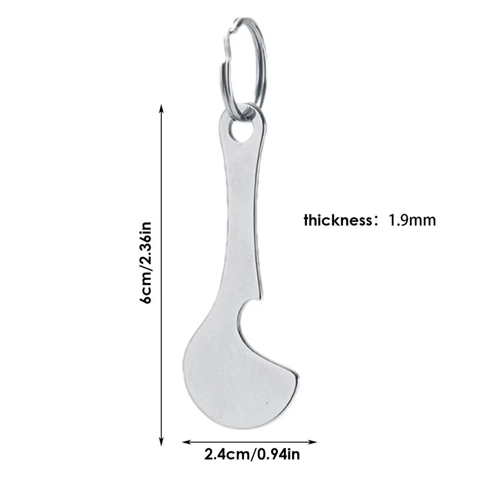 

Брелок для тележки из нержавеющей стали