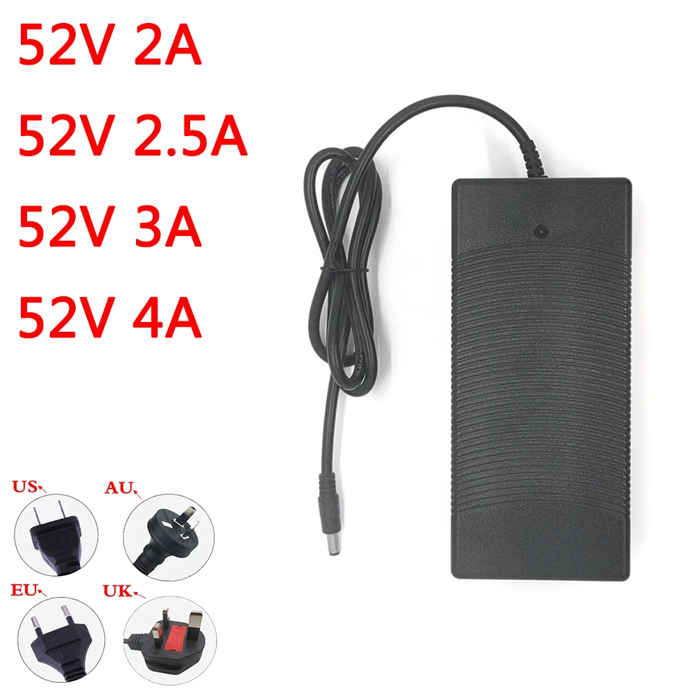 

52V 2A 2.5A 3A 4A POE Switching Power Adapter Power Cord DC 5.5*2.5MM
