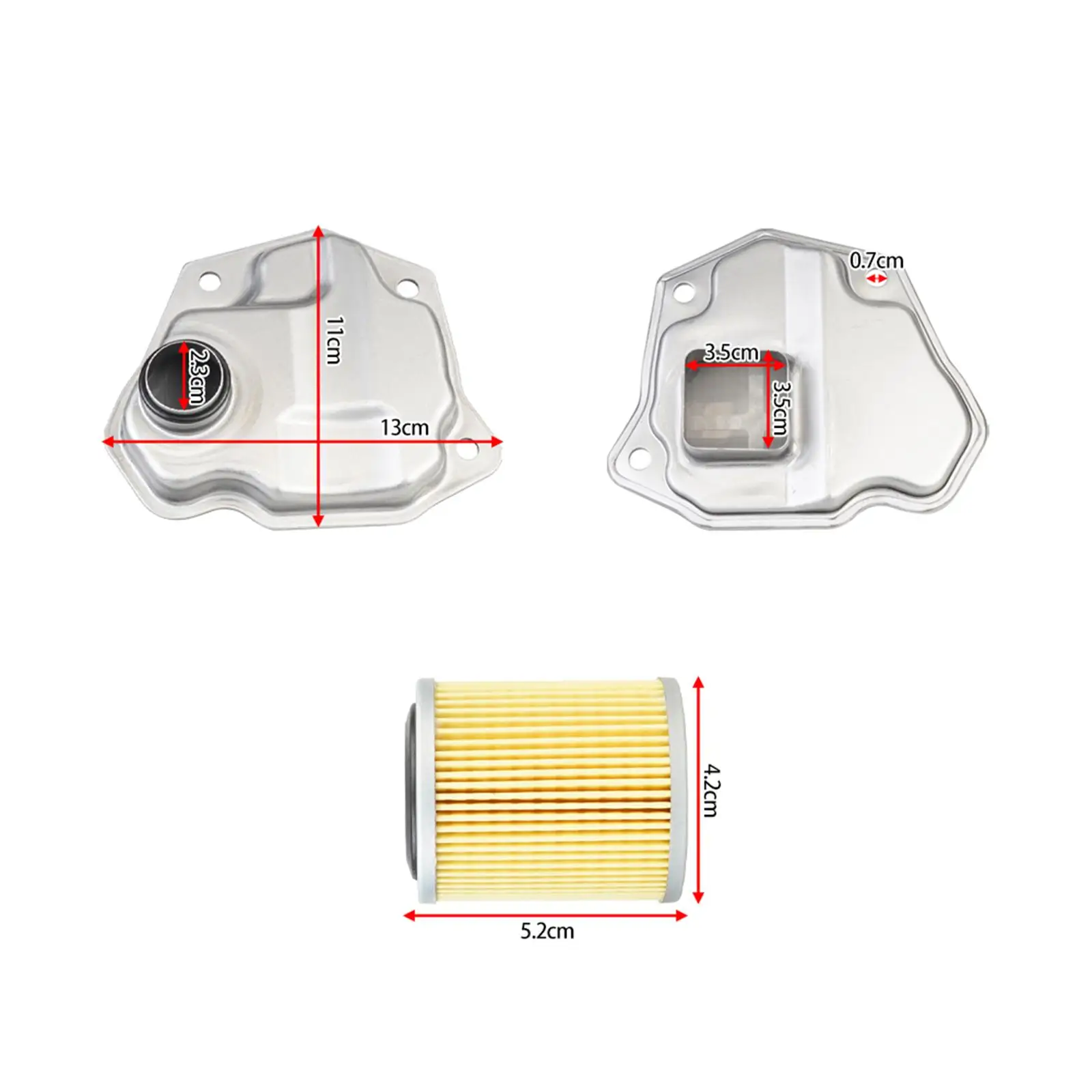 Комплект прокладок масляного поддона автоматического фильтра 92724H Jf011E 31728-1XZ0A RE0F10B
