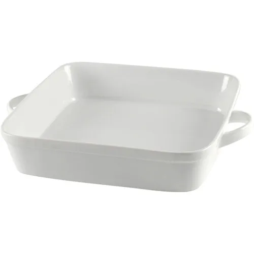 

Free Shipping Delano 10" Square Baker White