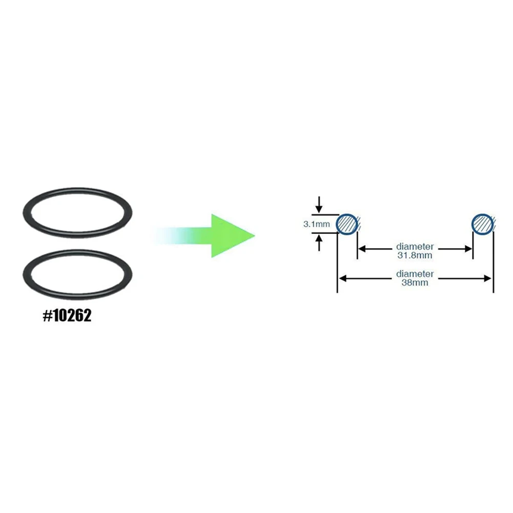 

Swimming Pool Hose 2PCS O Rings Connections Set Durable For 10262 For Intex 1 Half Inch High Quality Hose O Rings
