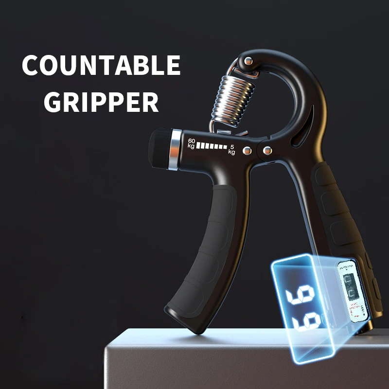 

Expander Exercise Strengthening Adjustable Gripper Finger Strength Wrist Grip Countable Hand Pliers R-type Pinch Exercise Spring