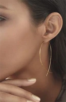 personalized simple copper fish shaped handmade earrings earrings b1219