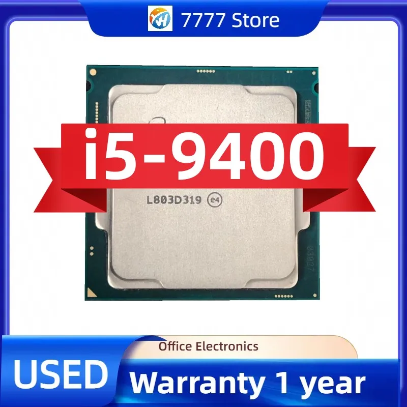 

Intel processor six core six threaded I5-9400 2.9GHZ I5 9400 LGA1151 CPU desktop processor