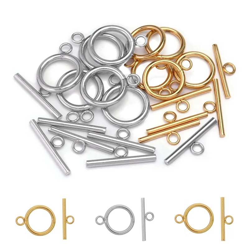 4 комплекта из нержавеющей стали OT тумблер застежка пряжка соединитель