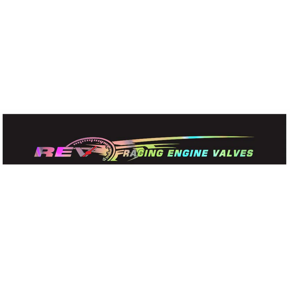 

1pc Colorful Car Sticker Car Window Ornamental Decal Reflective Sticker for Car