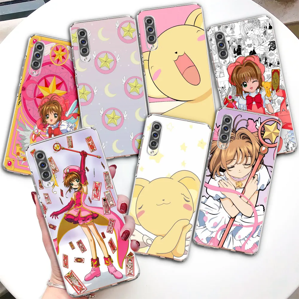 

Phone Case for Samsung Galaxy A50 A10 A70 A30 A20s A20e A40 A10s A20 A30s A50s A70s Silicone Clear Cover Cardcaptor Sakura Anime