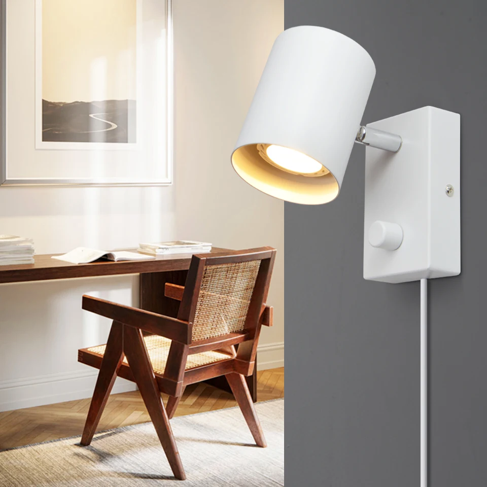 Комнатные светодиодсветодиодный Настенные светильники с выключателем