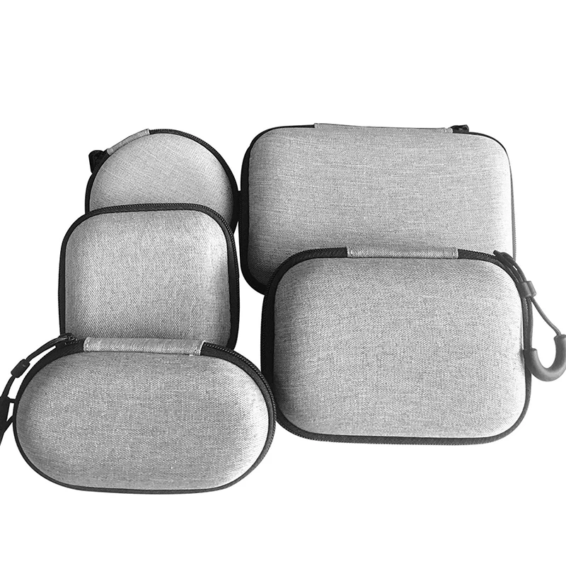 

Headset Bag Multifunctional Portable EVA Data Cable Oximeter U Disk Charging Head Storage Box Waterproof Pressure-proof Bag
