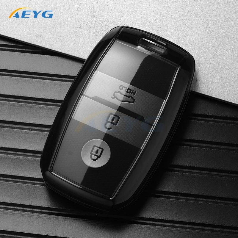 Чехол для автомобильного ключа из ТПУ, брелок для KIA Sportage Cerato Optima K2 K3 K4 K5 RIO Picanto Soul Sorento Sedona, аксессуары