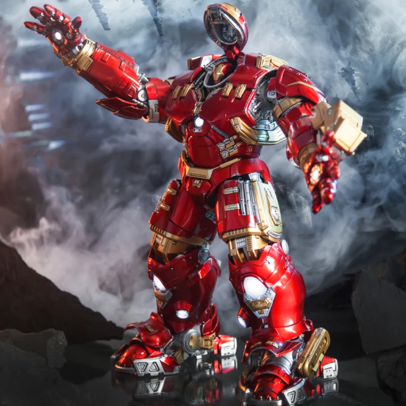 

Marvel Anti-hulk Armor Alloy Figure Comicave Mark Iron Man Mk44 Mech Cs Marvel Model Battle Armor Toys Kids Super Gift