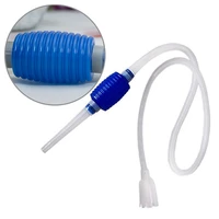 1x fish tank aquarium cleaner syphon vacuum water changer pump siphon hose fish tank water cleaner filter accessories