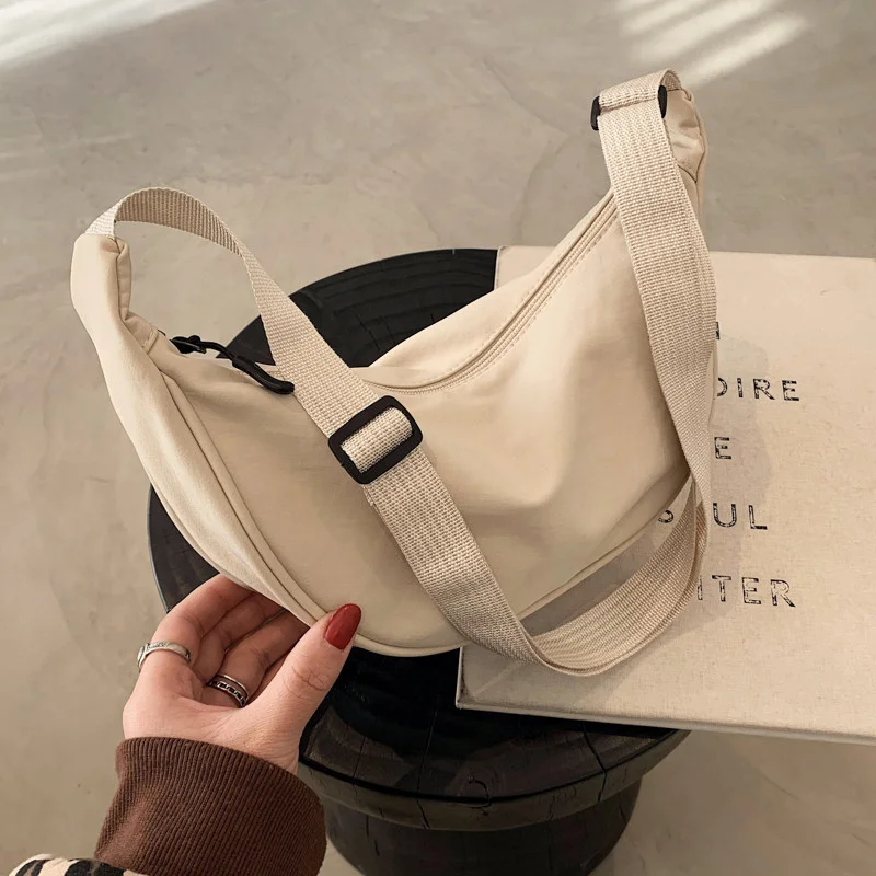 

Canvas Bag Female Crossbody Bag Women Large Capacity Chest Bag Girl Small Bag Shoulder Bags Middle Students Shoulder Bag