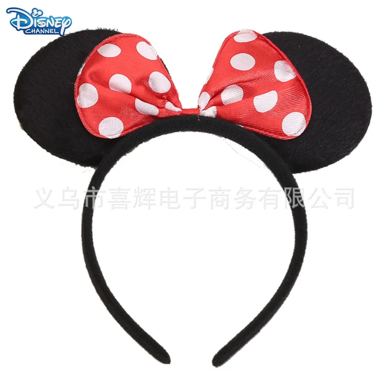 Повязка на голову с ушками Микки и Минни из мультфильма |