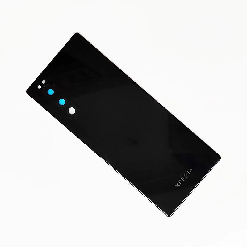 Оригинальная стеклянная задняя крышка для Sony Xperia 5 J8210 J8270 J9210 Крышка батарейного