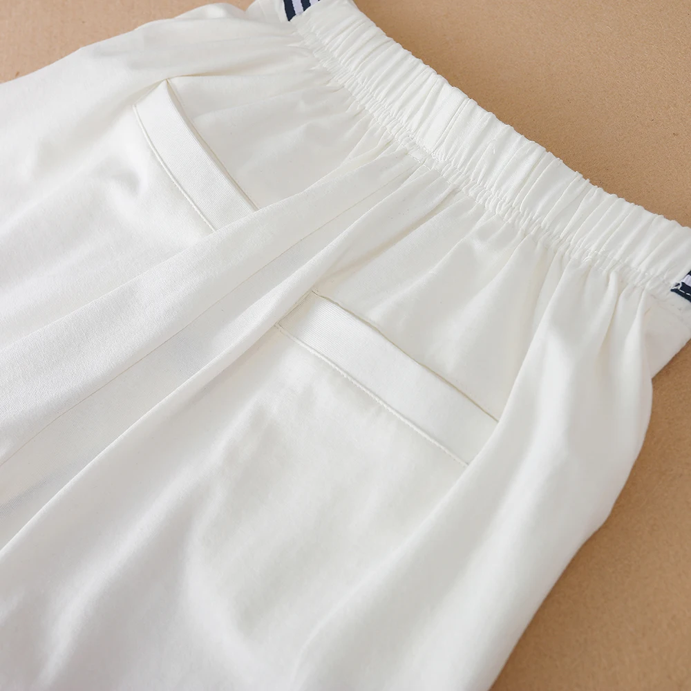 Детские летние шорты для девочек школьные детские хлопковые брюки в стиле преппи