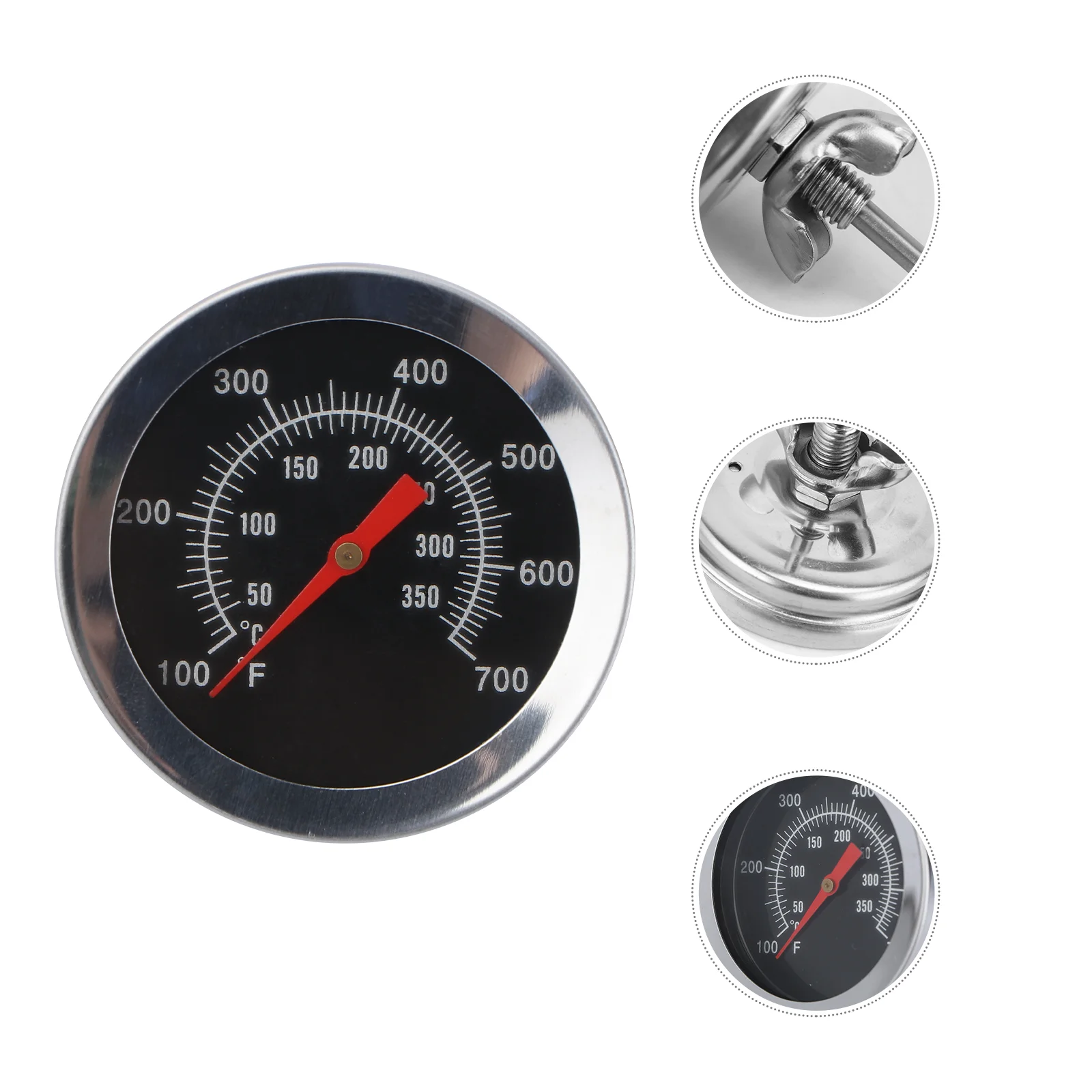 

Stainless Steel BBQ Meat Dial Grill Meat Dial Temperature Gauge Cooking Food Probe Household Kitchen Tools Pressure cooker