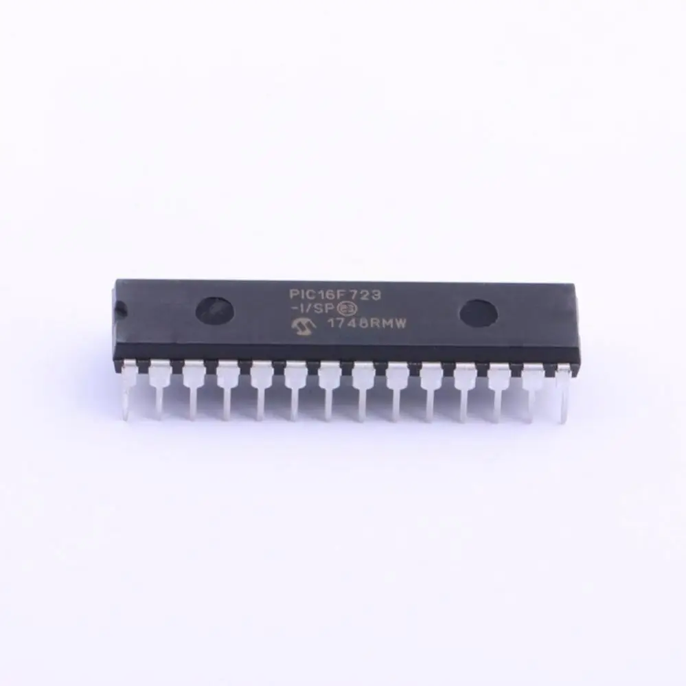 

MCU 8-битный PIC16 PIC RISC 7KB Flash 2,5 V/3,3 V/5V 28-контактный SPDIP Tube - Rail/Tube PIC16F723-I/SP