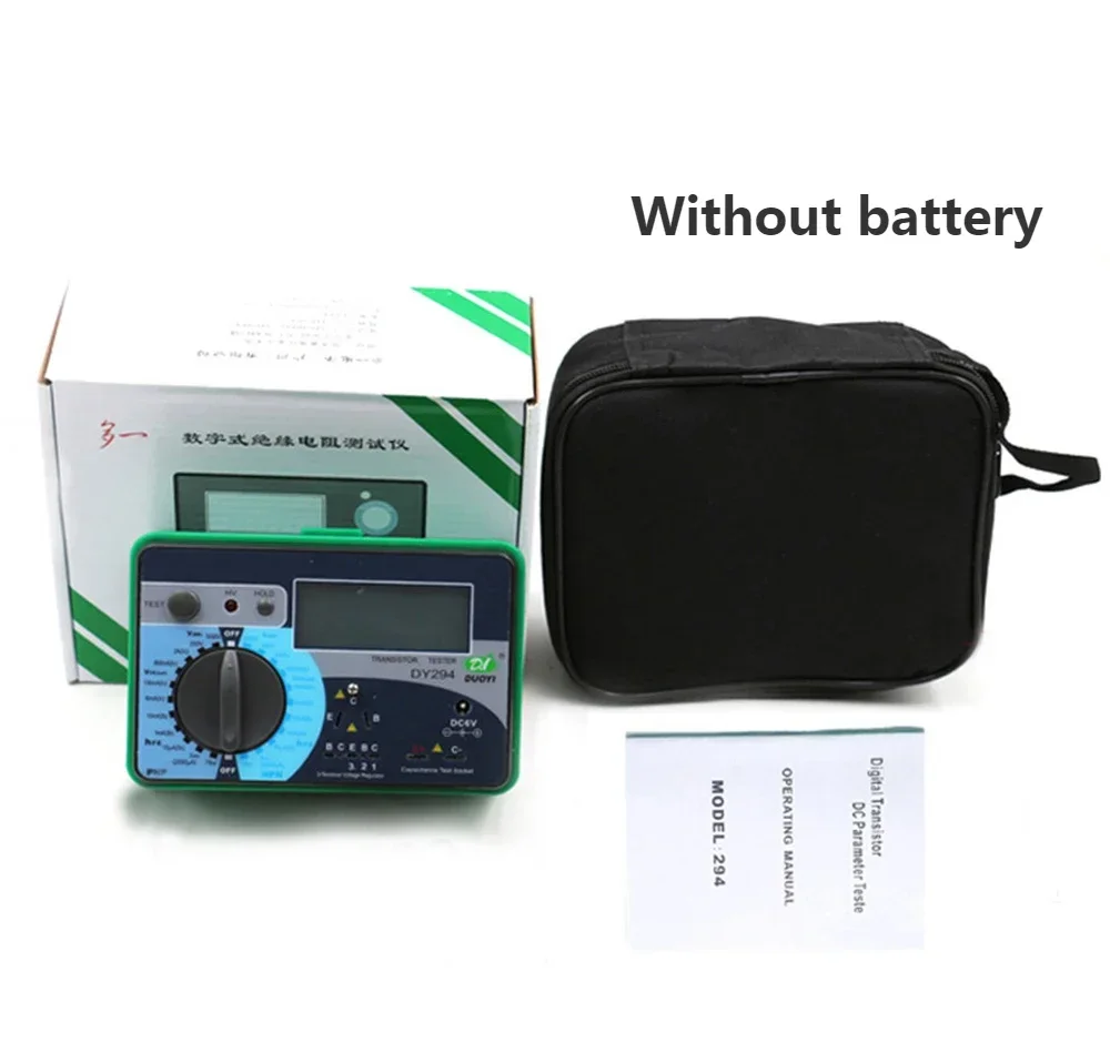 DUOYI DY294 Многофункциональный цифровой анализатор транзисторов тестер