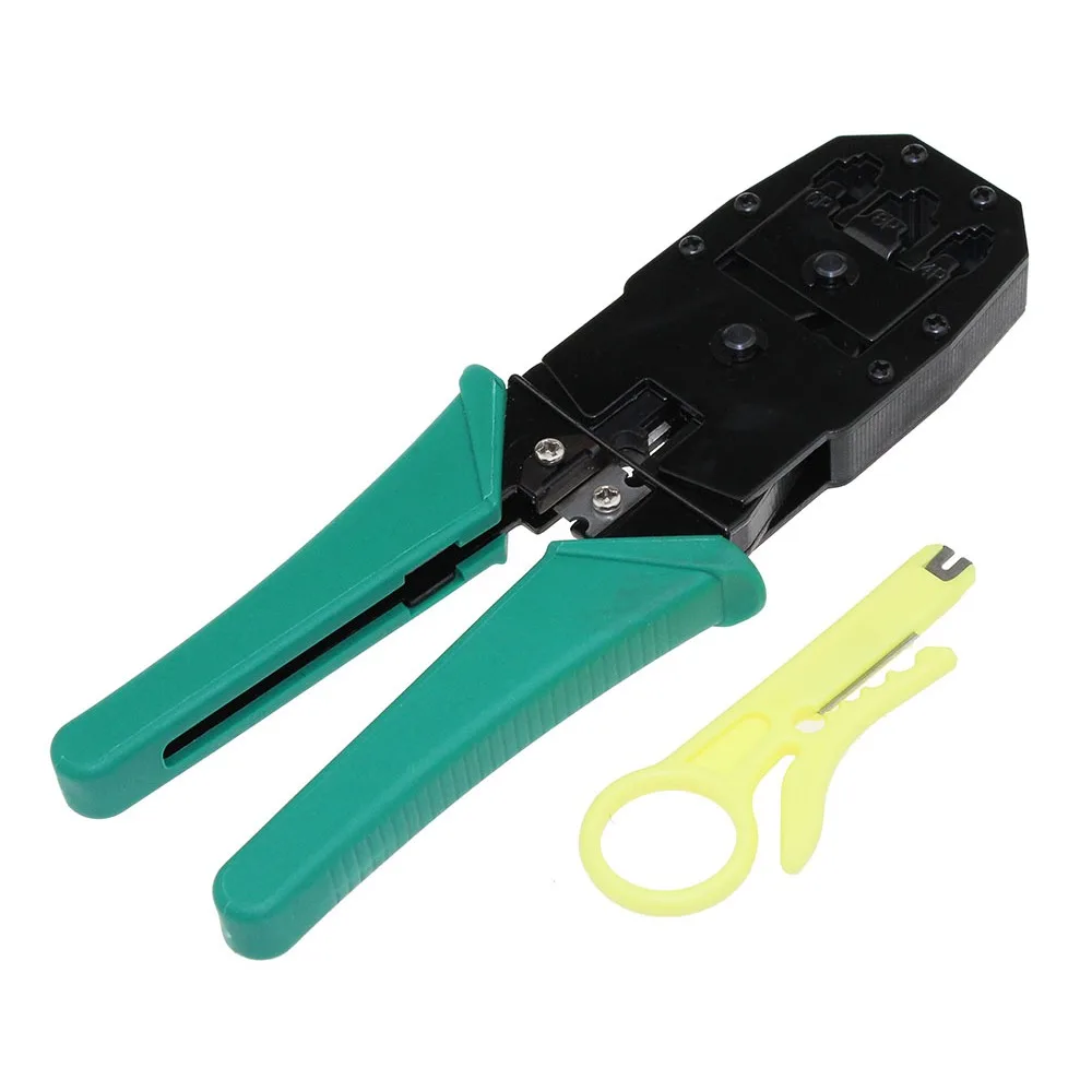 11-в-1 Портативный Набор Инструментов Для Ремонта Сети LAN RJ45 RJ11 RJ12 CAT5 CAT5e Кабельный