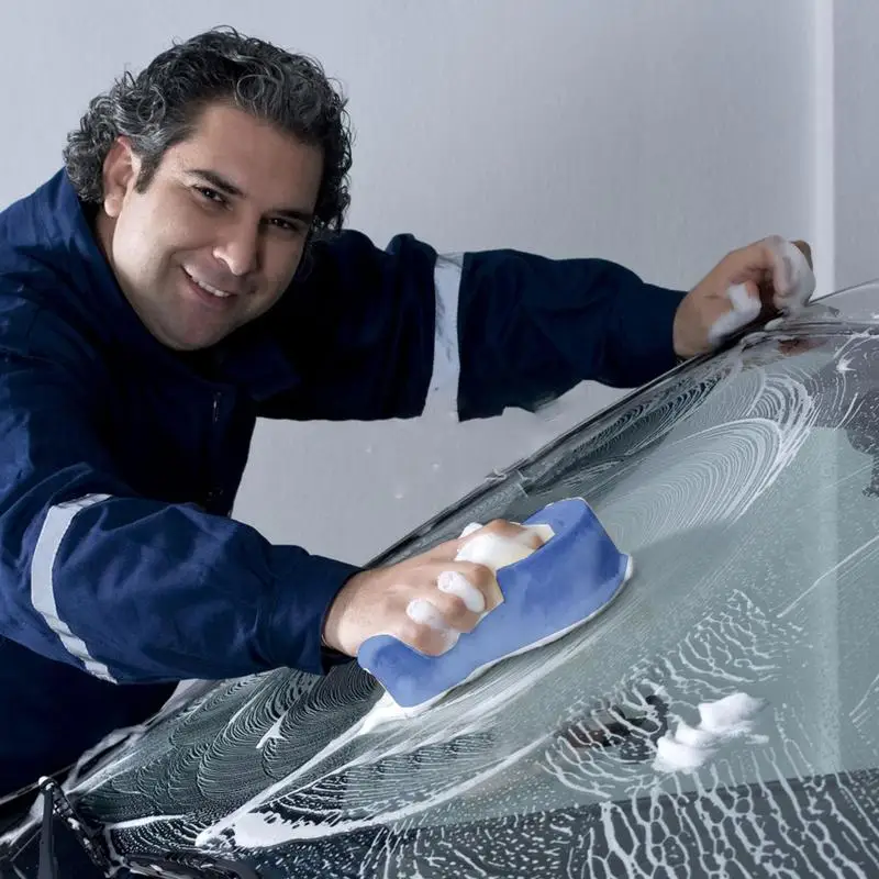 Губка для детализации автомобиля очиститель автомобильного стекла