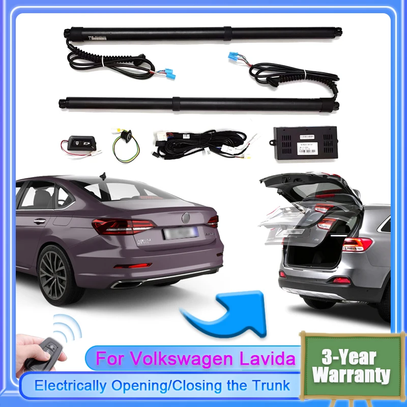 

Для Volkswagen Lavida/Lavida plus 2019 ~ 2024 автомобильная электрическая система подъема задних ворот, автоматический Открыватель задних ворот, автоматическая подъемная задняя дверь