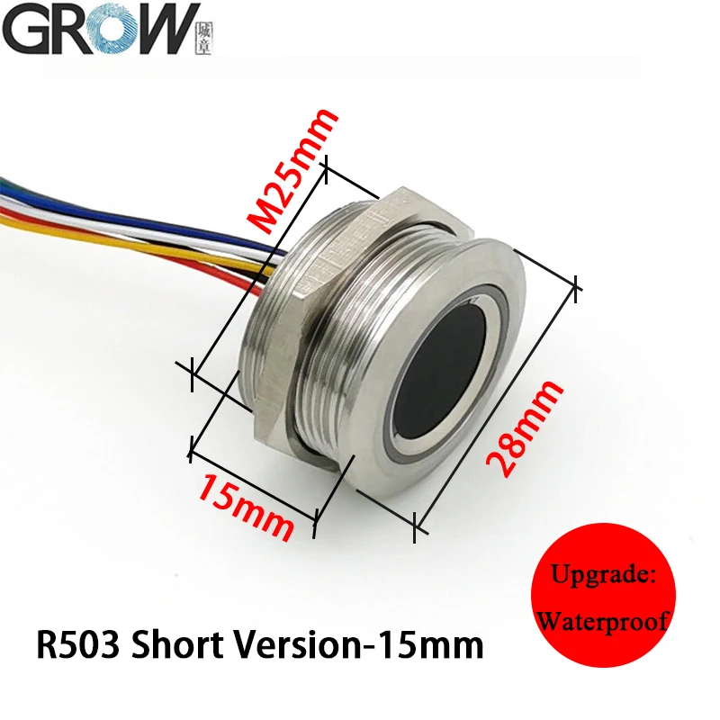 

GROW R503 RGB датчик отпечатков пальцев