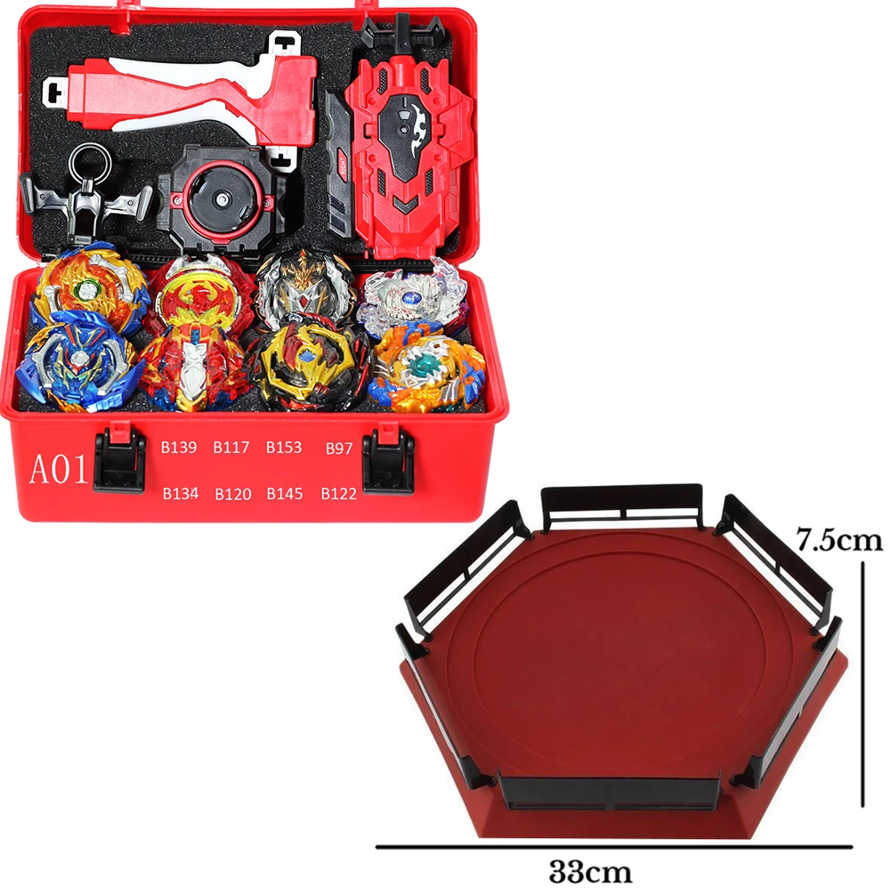 

2022 Gold Takara Tomy Launcher Beyblade With Gyro Disc Burst Arean Bayblades Metal Fusion Bables Set Box Bey Blade Toy