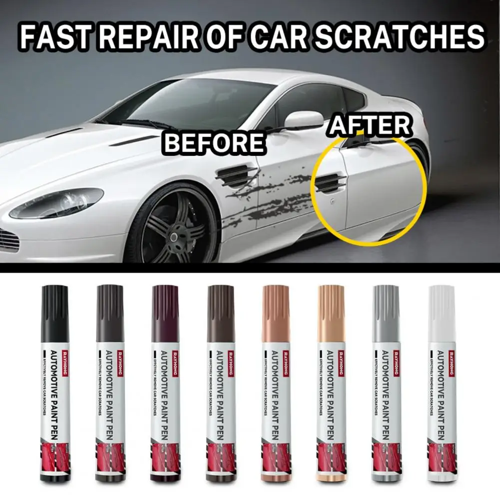 

Car Paint Pen UV-resistant Colorfast Scratch Removal Beauty Supplies Car Surface Scratch Refurbishment Paint Pen for Automobile