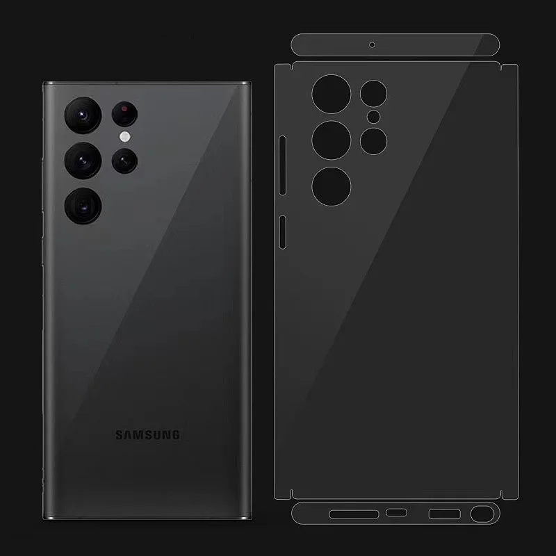 

Прозрачная наклейка для Samsung GalaxyS23 S22 S21 S20 Ultra S10 Plus Note 20 10