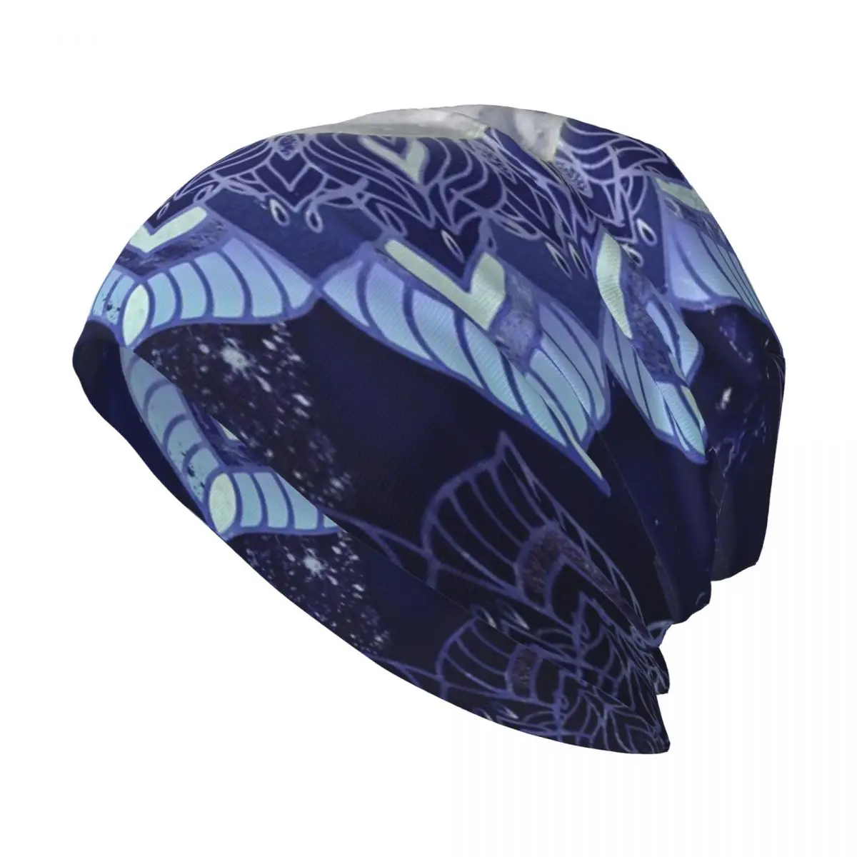 

Moon Beanie Men's Bandana Cap Beanie Knit Cap Scarf Loose Collar Casual