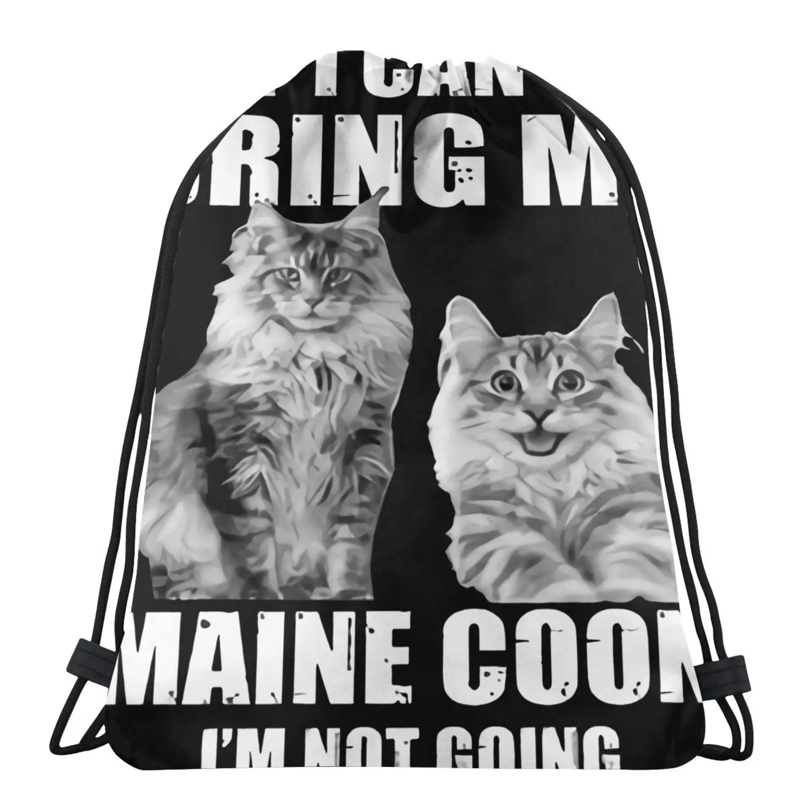 

Если я не могу взять мои меанские сумки для мужчин, Женская Мужская сумка с карманом для мяча, рюкзак с индивидуальным логотипом, сумка для х...