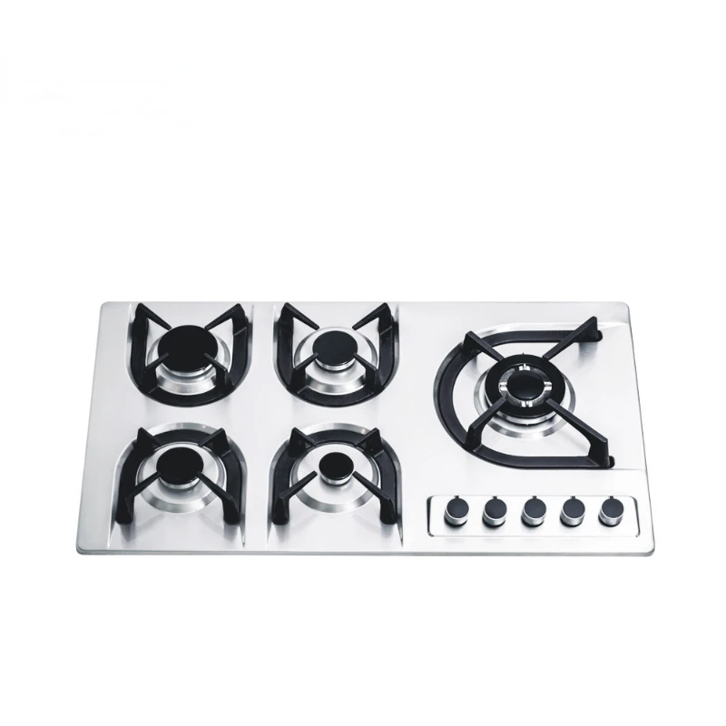 

Top quality five burner stainless steel gas stove hot plates