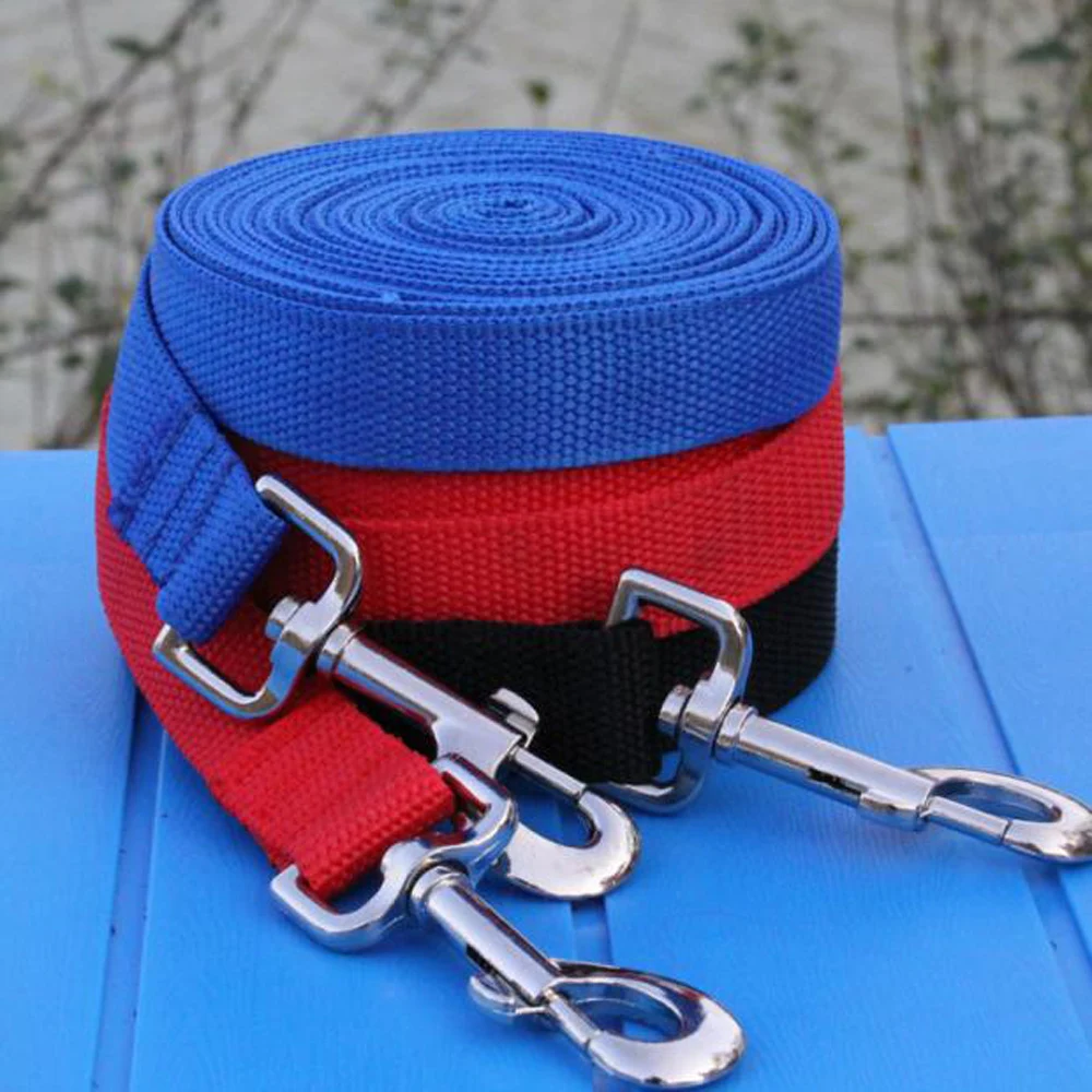

Pet Cat Dog Traction Rope Walking Dog Rope Traction Dog Collars 3m for Medium to Large Dogs Outdoor Dog Training Tracking Belt