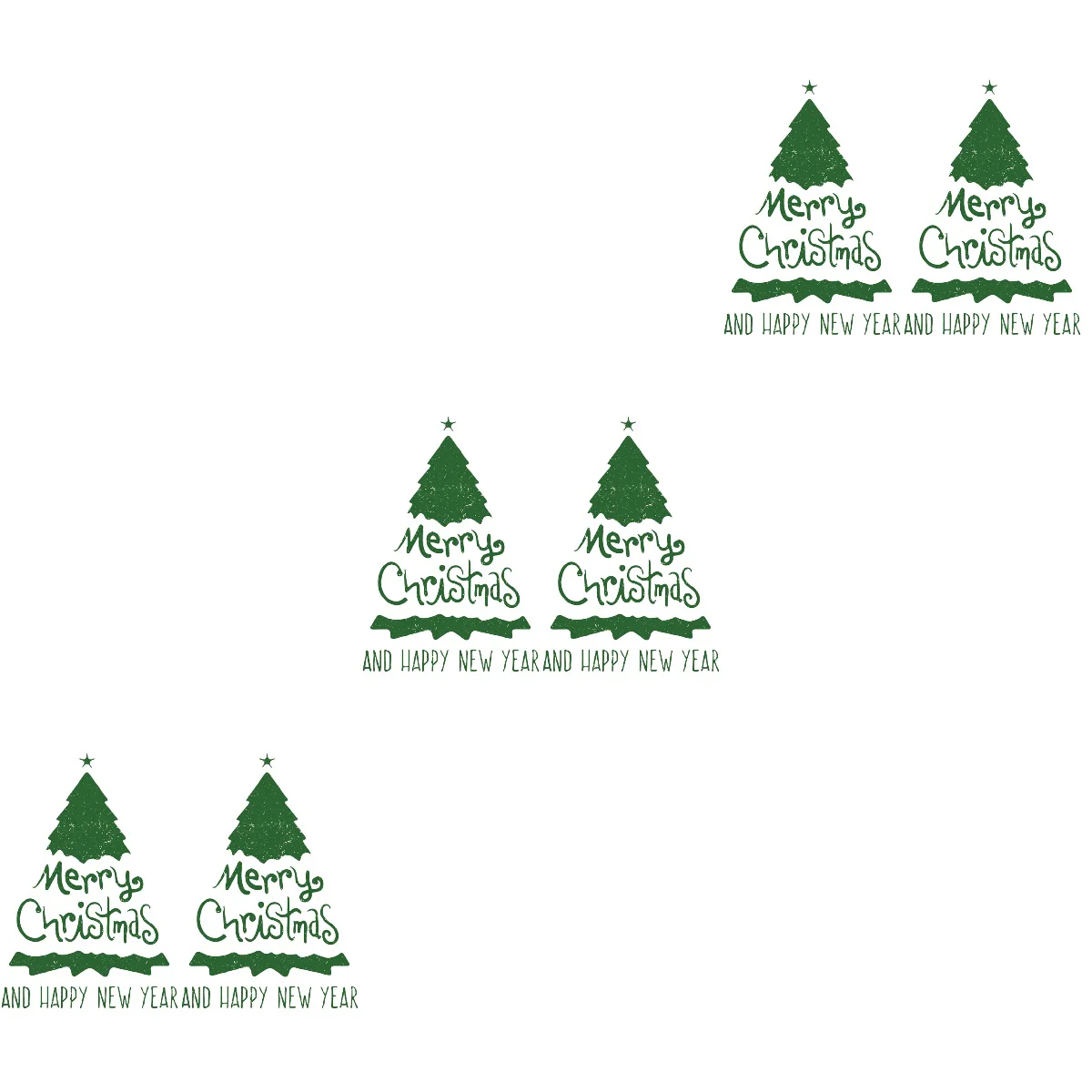 

Christmas Window Stickers Clings Tree Wall Decal Glass Winter Decorations Muralswindows Door Holiday Lovely Decor Decals Cartoon