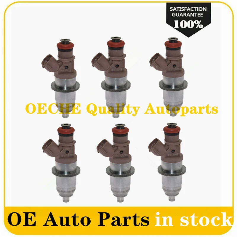 6 шт. новые Топливные форсунки 1465A012 E7T05074 DIM1070G MR560553 для Mitsubishi Pajero III V60 V70GDI 2001 ~ 2006