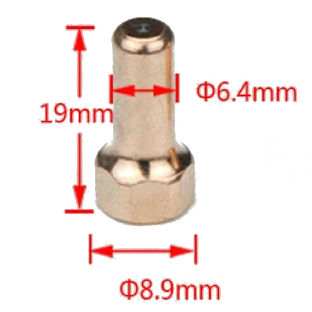 

20pcs PT-80 PT80 IPT-80 Plasma Cutter Torch Electrode 1.0mm Tips Electrodes Nozzles Kit Cutting Weldding Parts