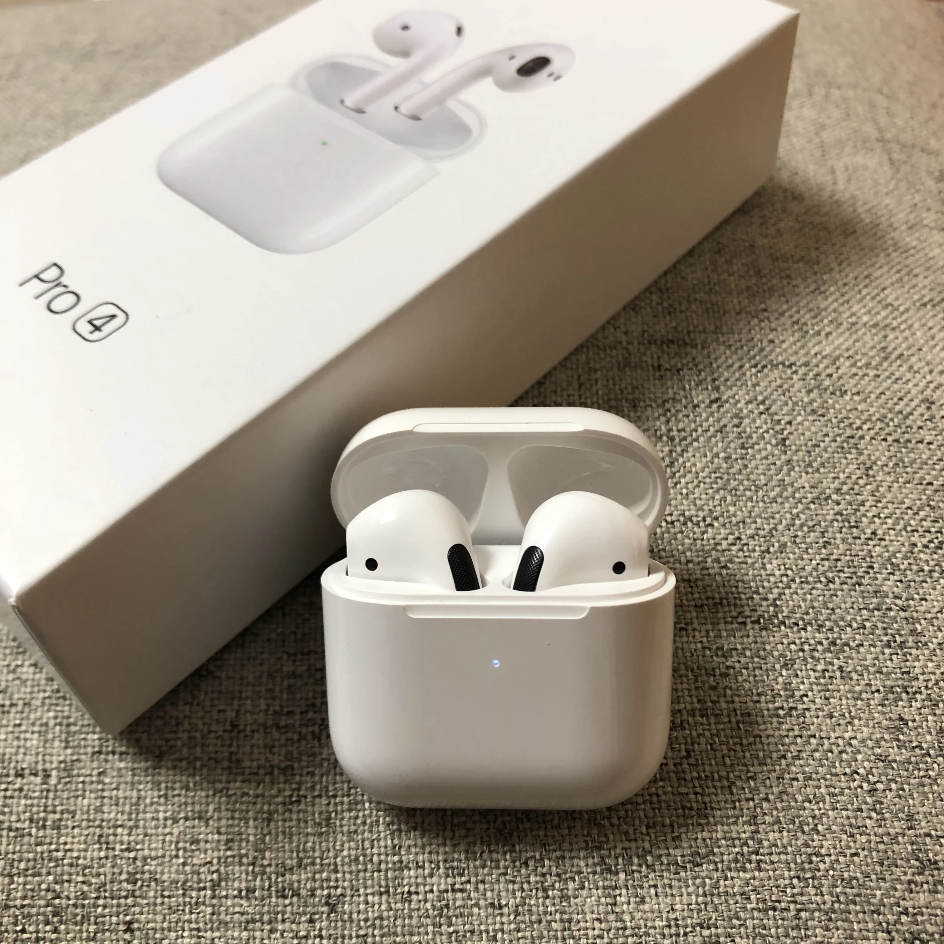 Беспроводные наушники Air Pro 4 TWS Bluetooth 5 0 мини-наушники с зарядным чехлом Спортивная