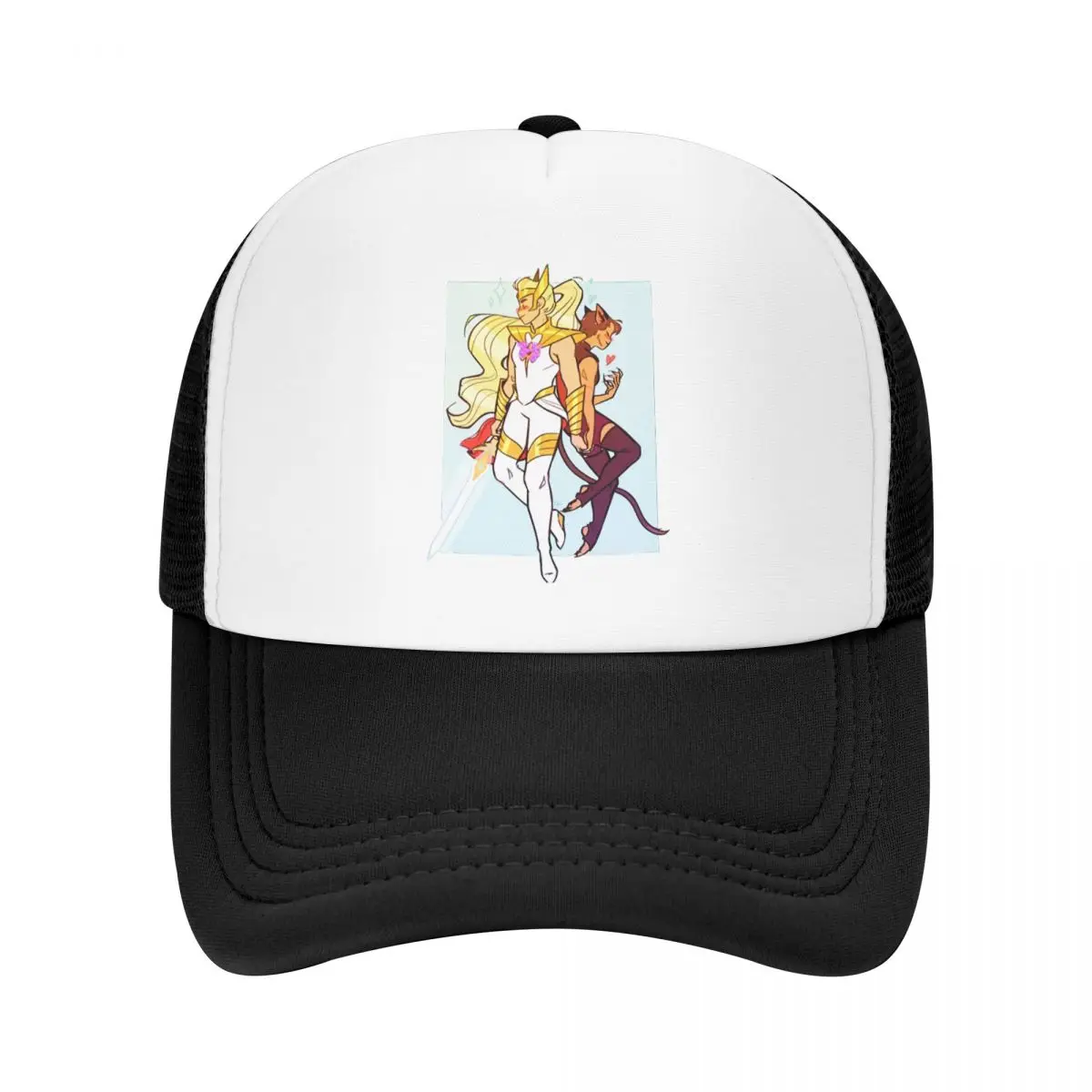 

Girls Baseball Cap She-Ra And The Princesses Of Power Mesh Net Hat For Men Women Hip Hop Trucker Hats adjustable Peaked Caps