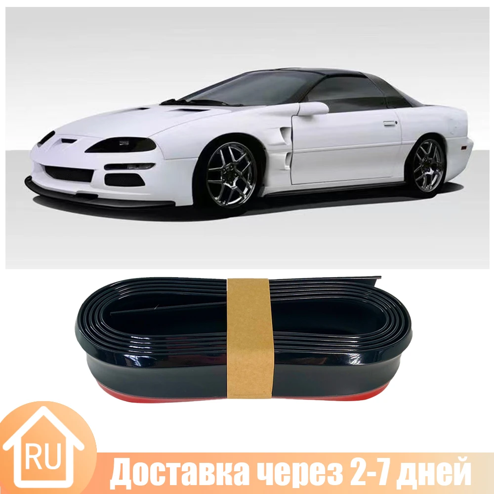 

Car Bumper Lip Rubber 2.5M Protecto Front Bumper Lip Universal Spoiler Side Skirt Rubber Anti Scratch Protector Car Styling
