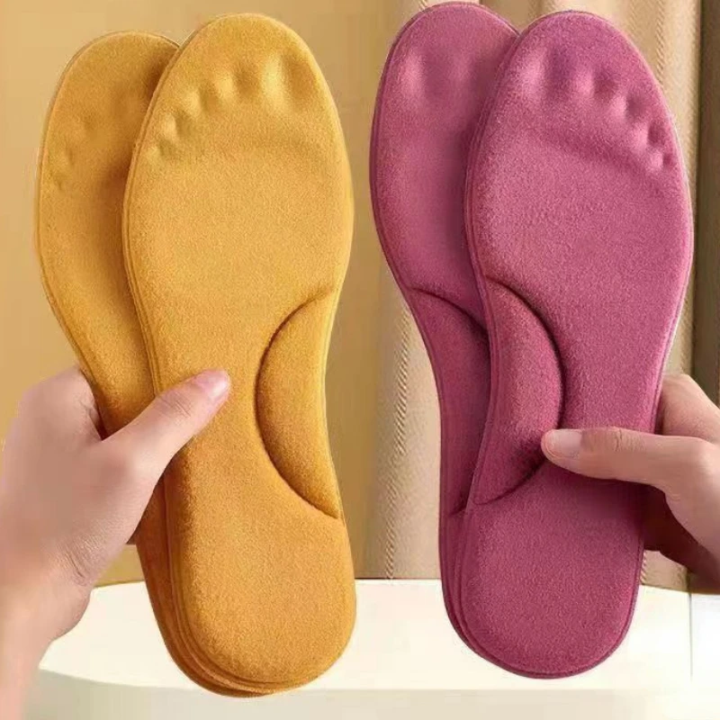 

Самонагревающиеся теплые стельки для ног, теплые стельки из пены с эффектом памяти, поддержка свода стопы для женщин, зимняя спортивная обу...