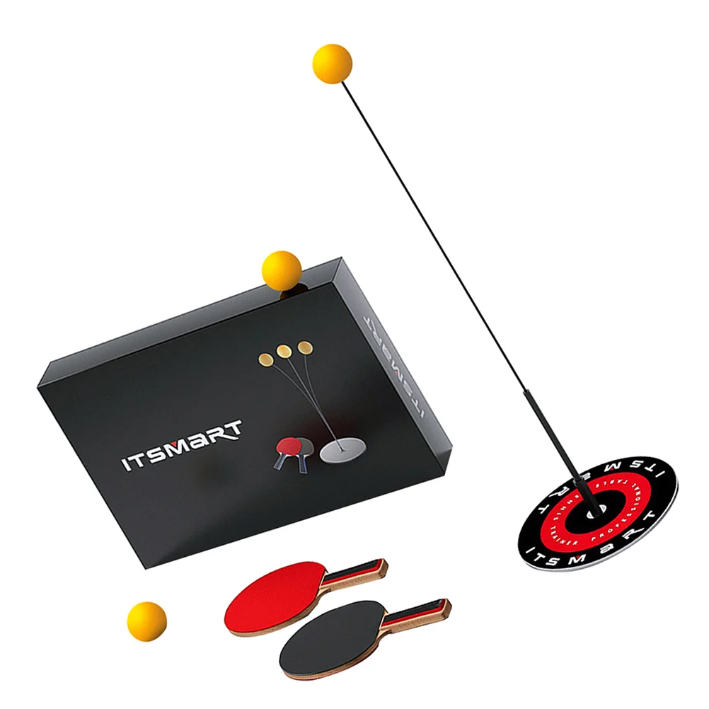 

Table Tennis Trainer -pong Single Device Training Robots Kids Toys Pingpong