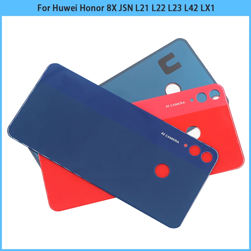 Новинка задняя крышка аккумулятора 6 5 дюйма для Huwei Honor 8X JSN-L21 3D стеклянная панель