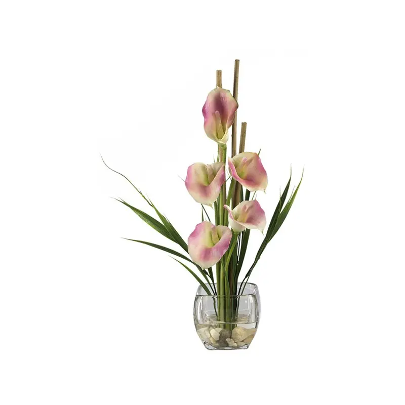 

Calla Lily Liquid Illusion Artificial Flowers, Pink