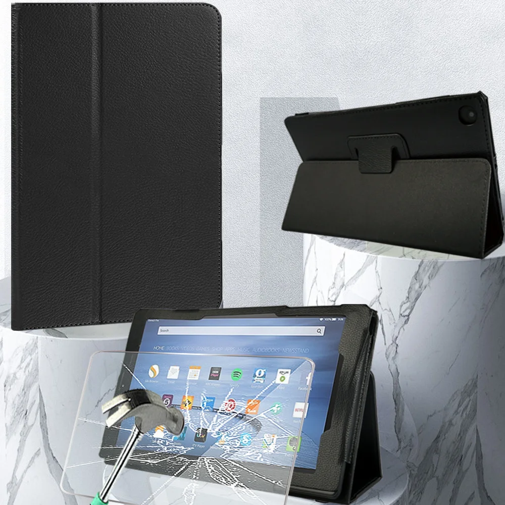 

Чехол-подставка из ПУ кожи для Amazon Fire 7/Fire HD 8/Fire HD 8 Plus/Fire HD 10