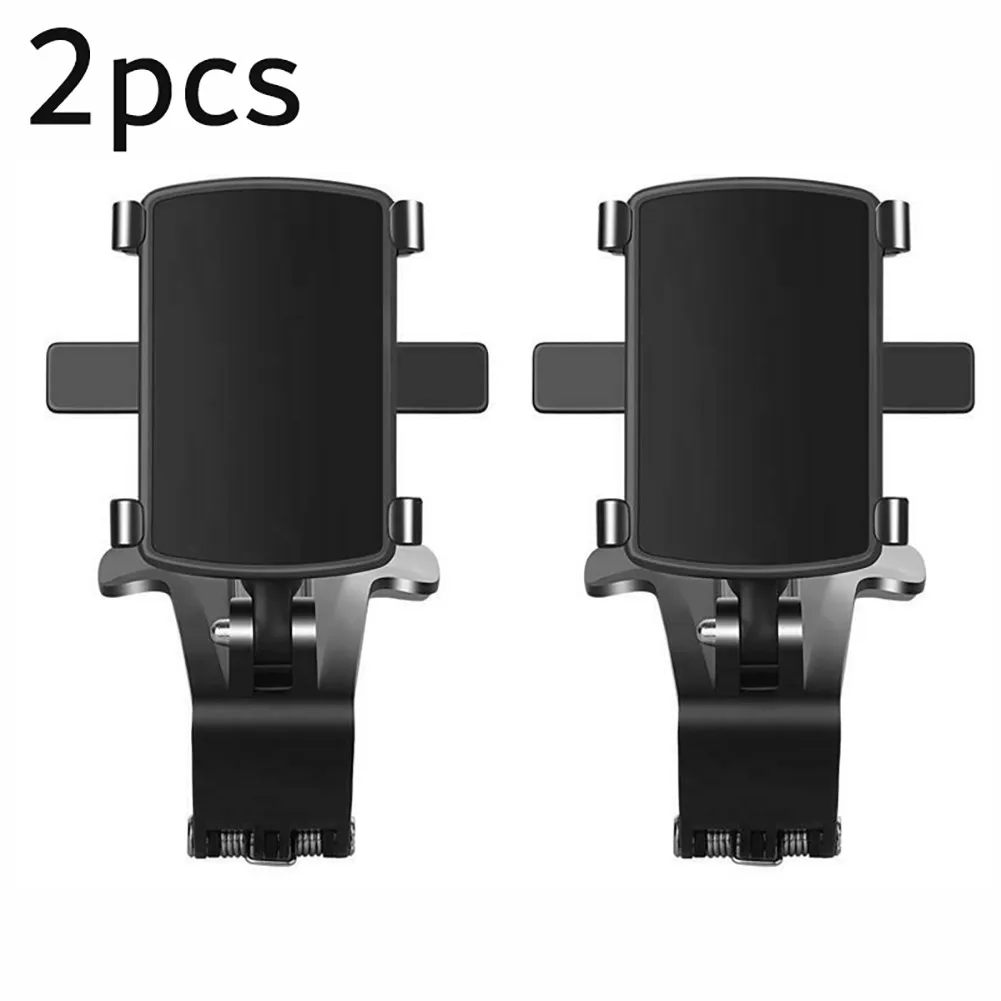 

2 держателя для телефона на 360 градусов, автомобильный держатель для телефона, универсальная стандартная Автомобильная стойка, приборная па...