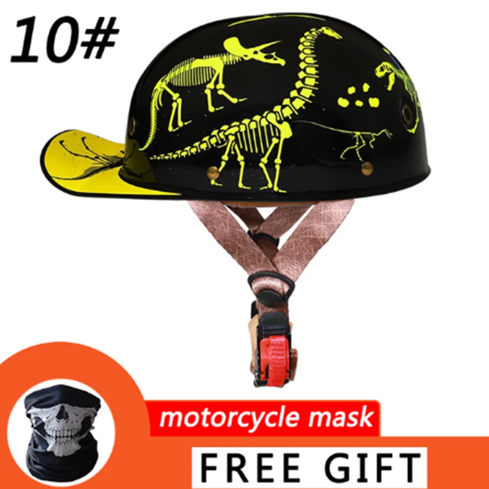 

Motorcycle Helmet Retro Riding Helmet Scooter Personalized Baseball Cap Half Helmet For KTM 1290 Super Duke R 950 990 1190 1290
