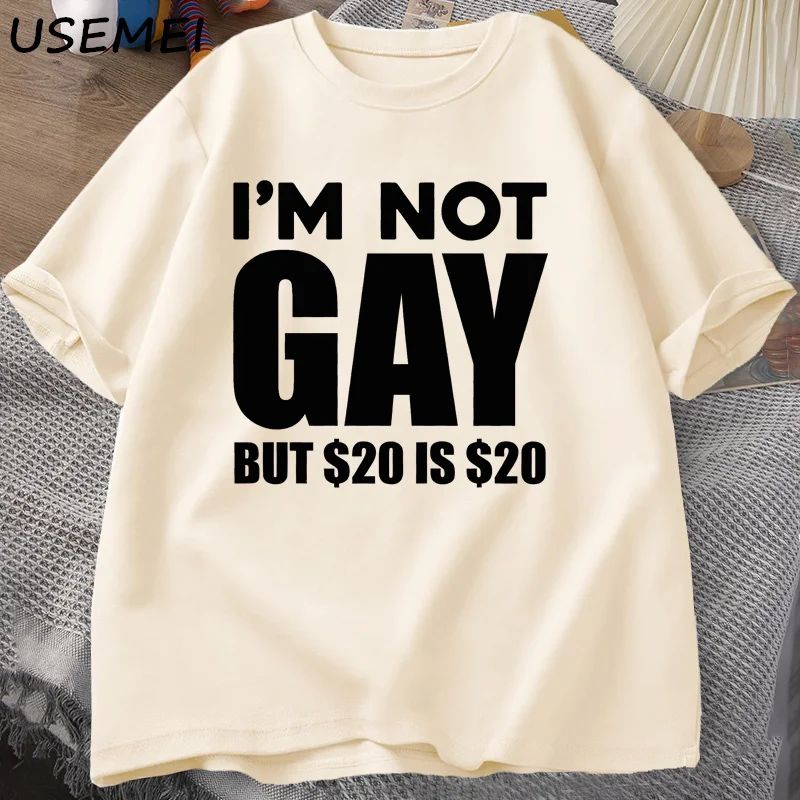 Забавная Мужская и женская футболка I'm Not G But 20 Is забавные мужские женские
